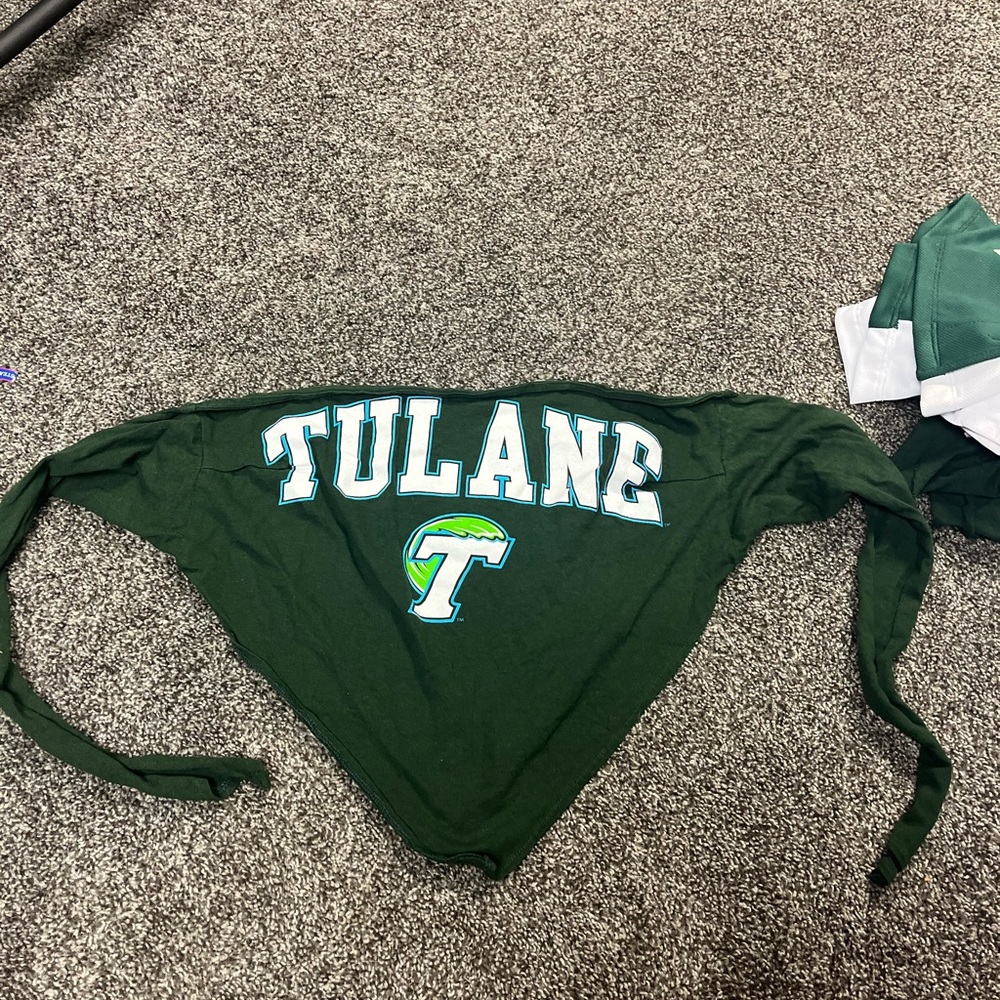 Tulane bandana top